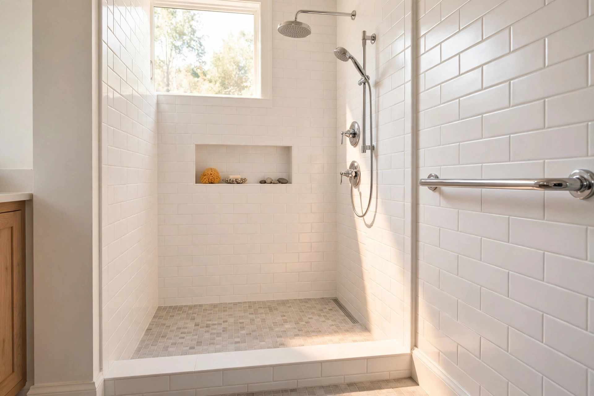 Tub-to-Shower Conversion